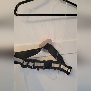 Adjustable Black and Light Gray Utility Belt